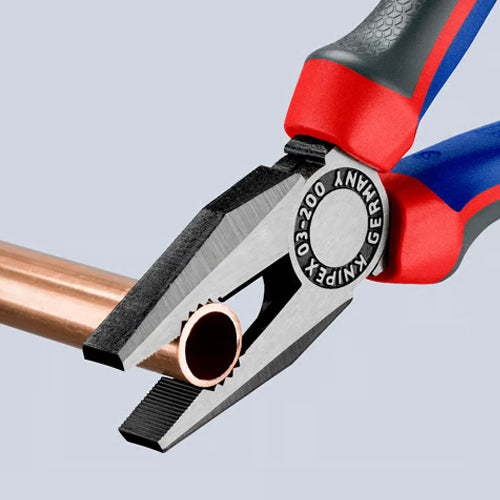 KNIPEX(クニペックス) 200mm 電工ペンチ(グリップ付) 03 02 200