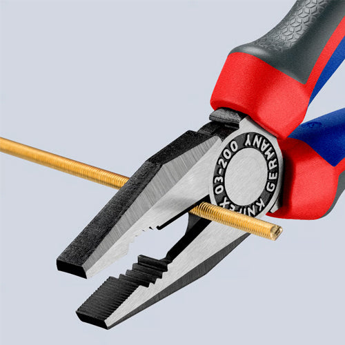 KNIPEX(クニペックス) 200mm 電工ペンチ(グリップ付) 03 02 200