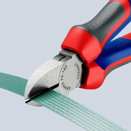 KNIPEX(クニペックス) 180mm 電工ニッパー(グリップ付) 70 02 180