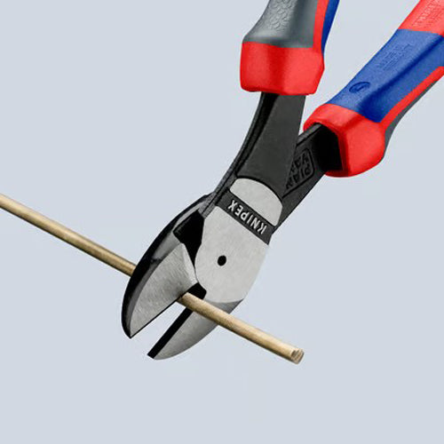 KNIPEX(クニペックス) 200mm 強力型ニッパー(25゚オフセット型) 74 22 200