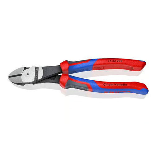 KNIPEX(クニペックス) 200mm 強力型ニッパー(25゚オフセット型) 74 22 200