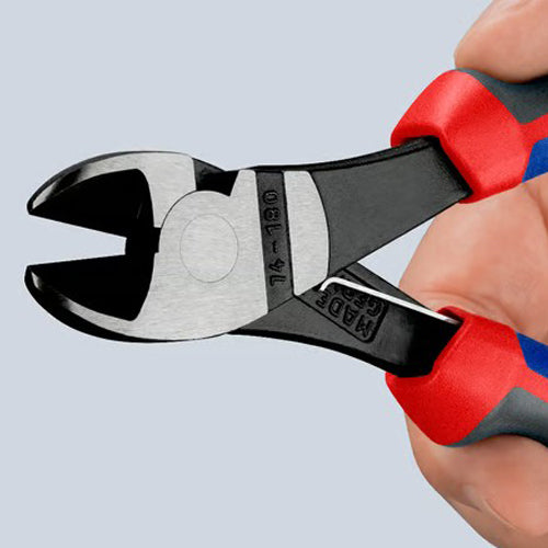 KNIPEX(クニペックス) 180mm 強力型ニッパー(グリップ・バネ付) 74 12 180