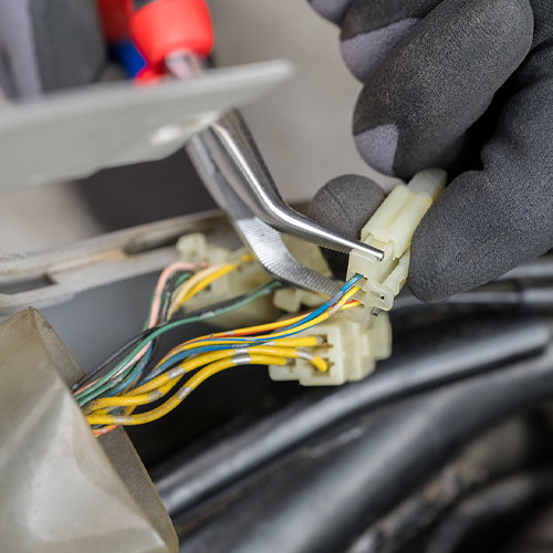 KNIPEX(クニペックス) 200mm ラジオペンチ(グリップ付/メッキ/40゚先曲) 26 25 200