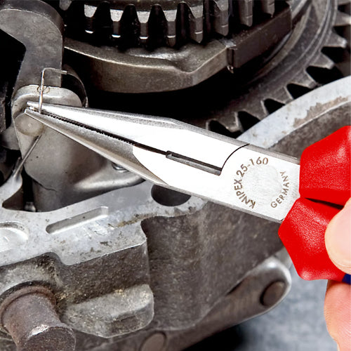 KNIPEX(クニペックス) 160mm ラジオペンチ(グリップ付/磨き) 2502160