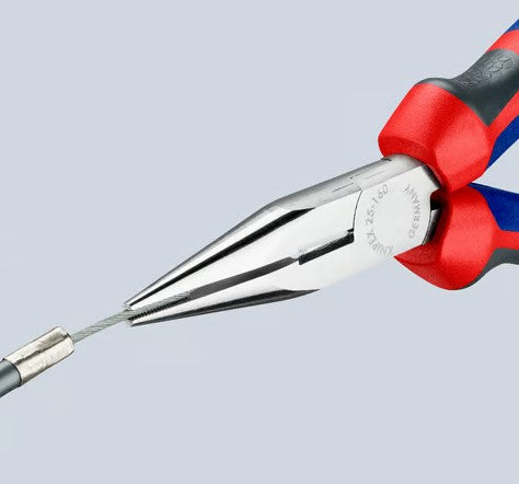 KNIPEX(クニペックス) 160mm ラジオペンチ(グリップ付/メッキ) 25 05 160