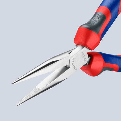 KNIPEX(クニペックス) 160mm ロングノーズプライヤー(グリップ付/メッキ) 29 25 160
