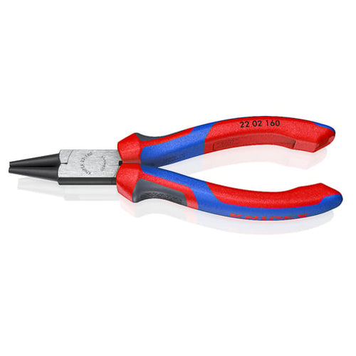 KNIPEX(クニペックス) 160mm ラウンドノーズプライヤー(グリップ付/磨き) 22 02 160