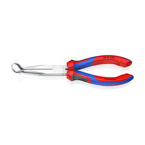 KNIPEX(クニペックス) 200mm メカニックプライヤー(グリップ付/先曲 38 95 200