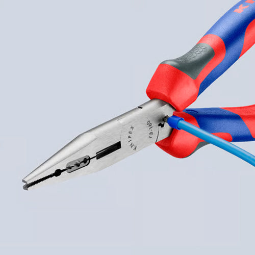 KNIPEX(クニペックス) 160mm 穴付ラジオペンチ(グリップ・圧着付) 13 02 160