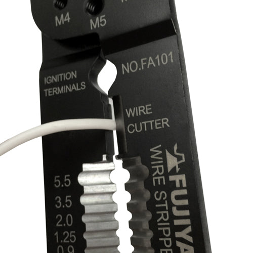 フジ矢(FUJIYA) 0.75-5.5mm2 圧着ペンチ(絶縁端子用) FA101