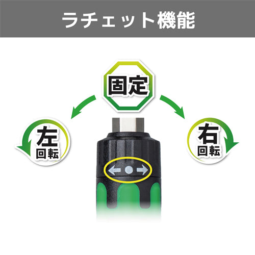 エンジニア 差替式精密ラチェットドライバーセット DK-113