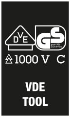 Wera 16本組 絶縁ドライバー(差替式/先細) 006608