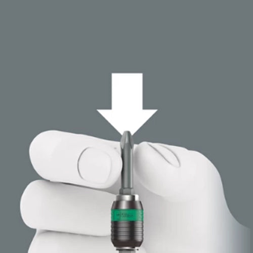 Wera 1/4"Hex ドライバーハンドルセット(ラチェット式) 05051535001