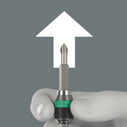 Wera 1/4"Hex ドライバーハンドルセット(ラチェット式) 05051535001