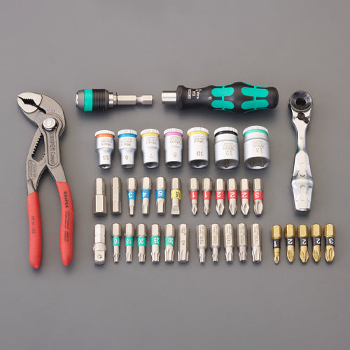 WERA プライヤー付ビット&ソケットセット 049070