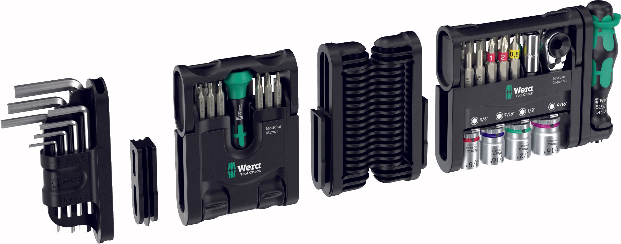 Wera ミニラチェット付ビット&ソケットセット(インチ) 049025