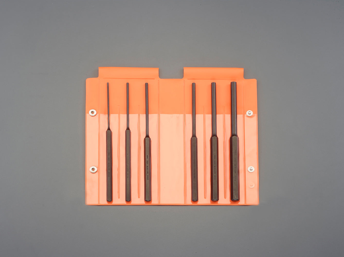 ESCO(エスコ) 3-10mm/6本組 ロング平行ピンポンチ EA572MG-21