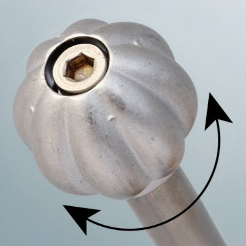 土牛産業(DOGYU) 185- 750mm 打診棒(ステンレス/カボチャ玉) 00970