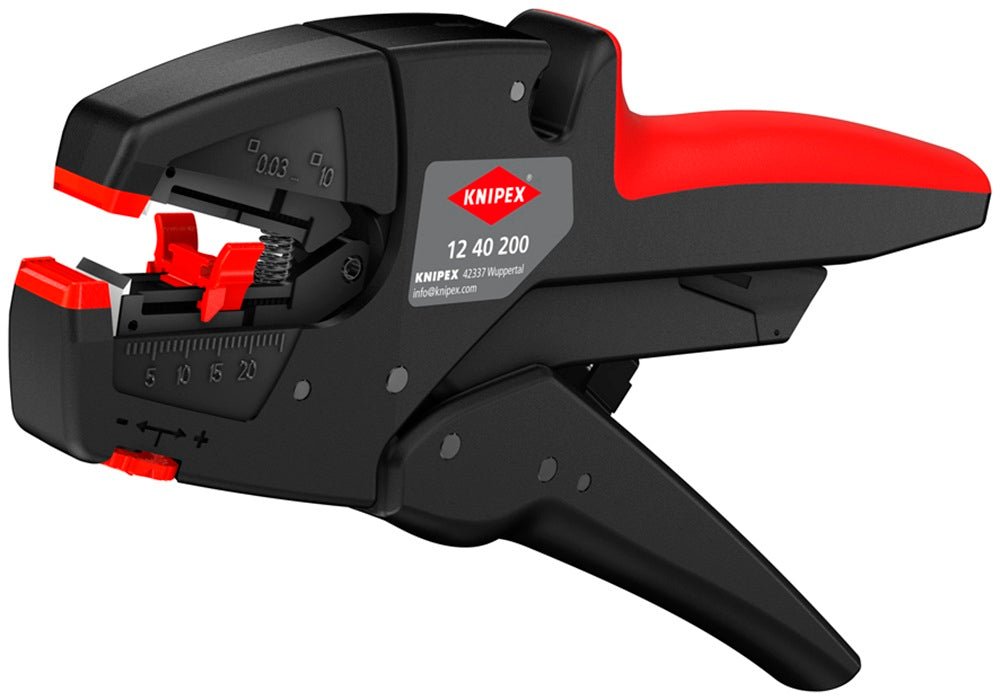 KNIPEX(クニペックス) 0.03-10.0m㎡ ワイヤーストリッパー(自動調整) 12 40 200