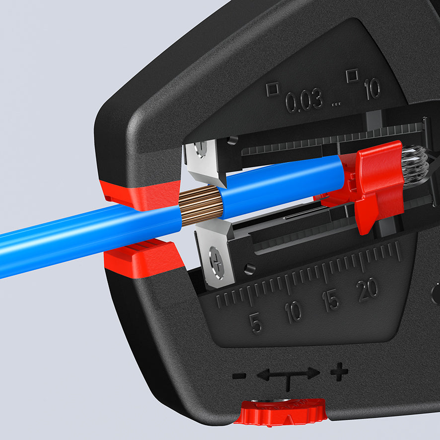 KNIPEX(クニペックス) 0.03-10.0m㎡ ワイヤーストリッパー(自動調整) 12 40 200