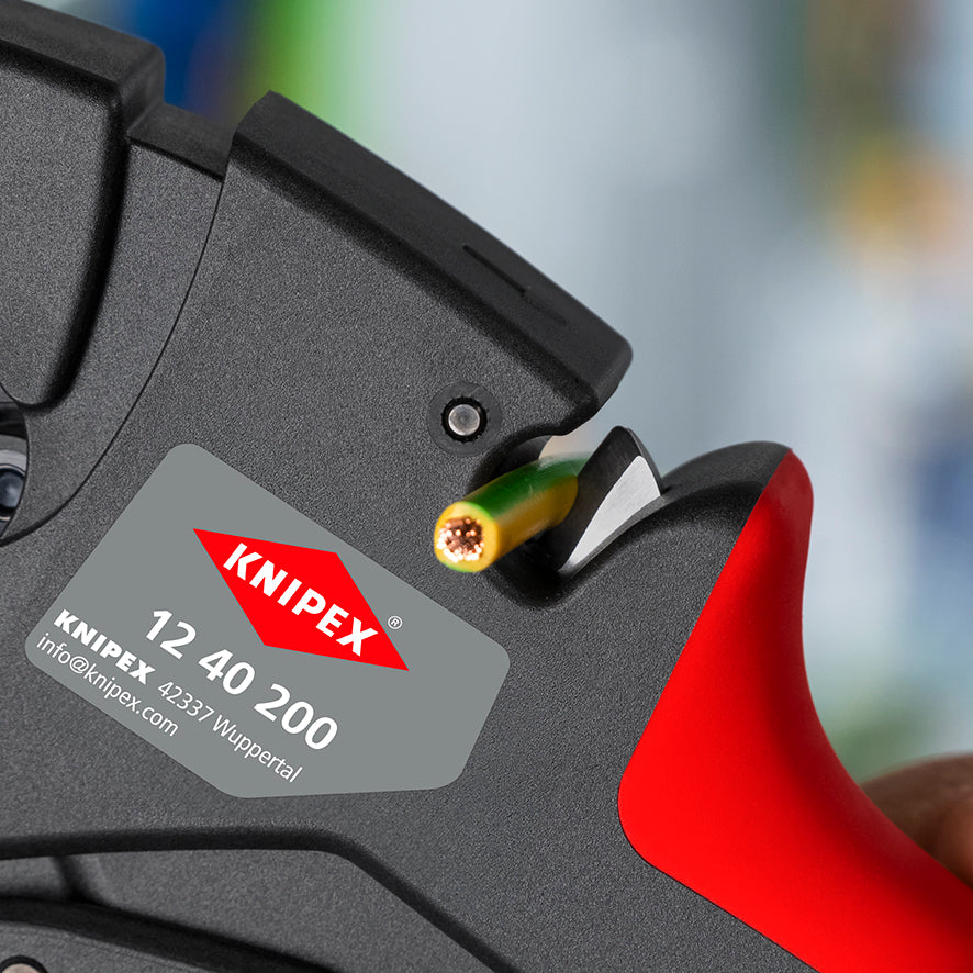 KNIPEX(クニペックス) 0.03-10.0m㎡ ワイヤーストリッパー(自動調整) 12 40 200