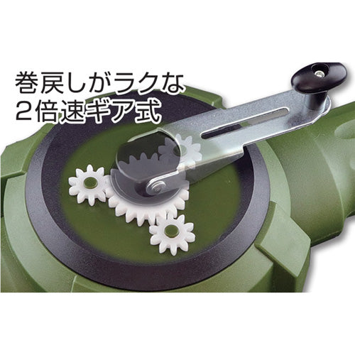 たくみ 30m チョークライン(はや巻・持ち手付) 2112