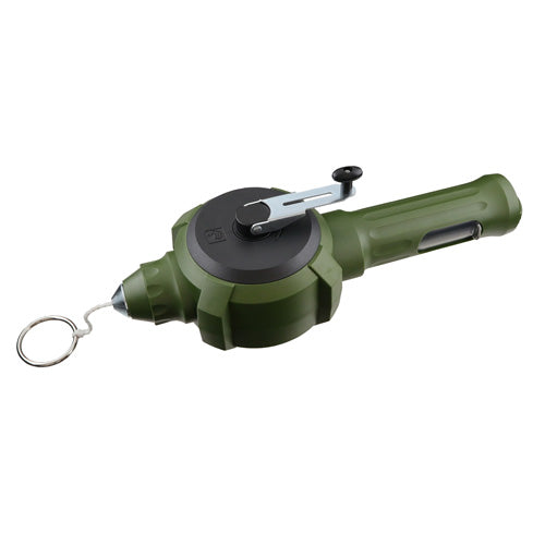 たくみ 30m チョークライン(はや巻・持ち手付) 2112