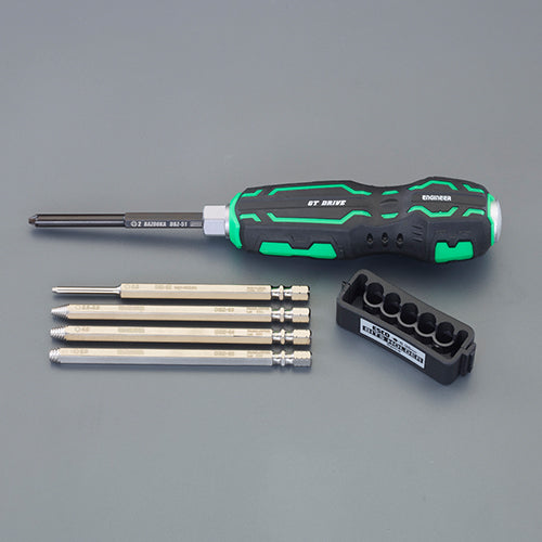 エンジニア 5本組 ドライバー型エキストラクター(軽傷用) ESCOオリジナルセット品