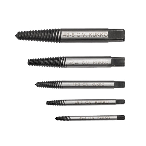 KUKKO(クッコ) M3-M18/5本組 スクリューエキストラクター 49-A