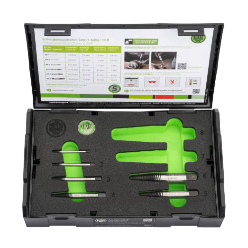 KUKKO(クッコ) M3-M24/6本組 スクリューエキストラクター 49-B