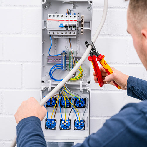 KNIPEX(クニペックス) φ23mm/225mm ケーブルカッター(絶縁/メッキ) 95 18 225