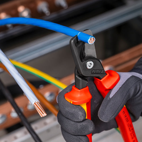 KNIPEX(クニペックス) φ23mm/225mm ケーブルカッター(絶縁/メッキ) 95 18 225