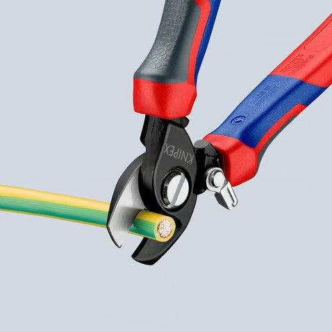 KNIPEX(クニペックス) φ15mm/165mm ケーブルカッター(スプリング付) 95 22 165