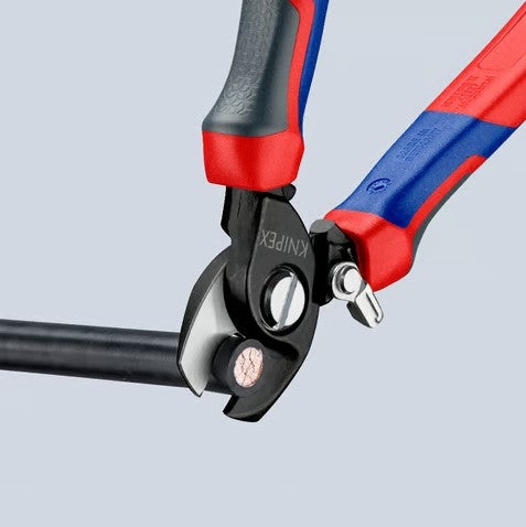 KNIPEX(クニペックス) φ15mm/165mm ケーブルカッター(スプリング付) 95 22 165