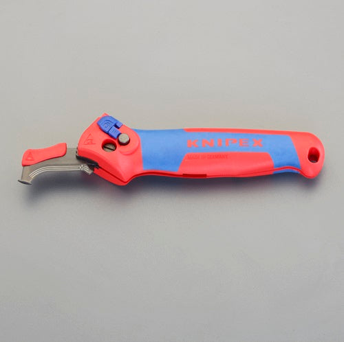 KNIPEX(クニペックス) 146mm 電工ストリッピングナイフ(ラチェット式) 16 50 145 SB