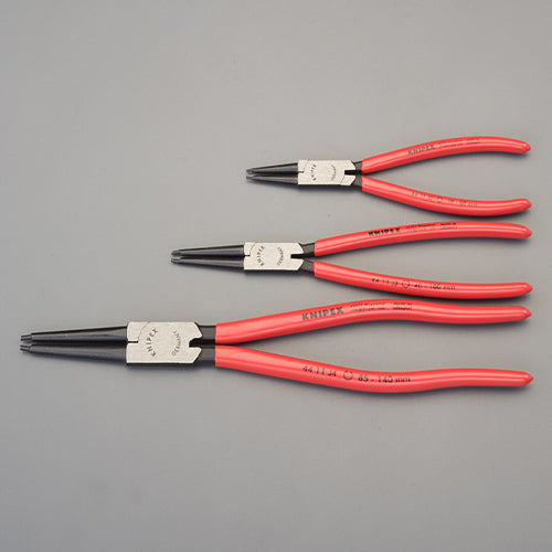 KNIPEX(クニペックス) 3本組スナップリングプライヤー(穴用) ※ESCOオリジナルセット品