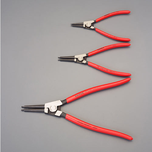 KNIPEX(クニペックス) 3本組スナップリングプライヤー(軸用) ※ESCOオリジナルセット品