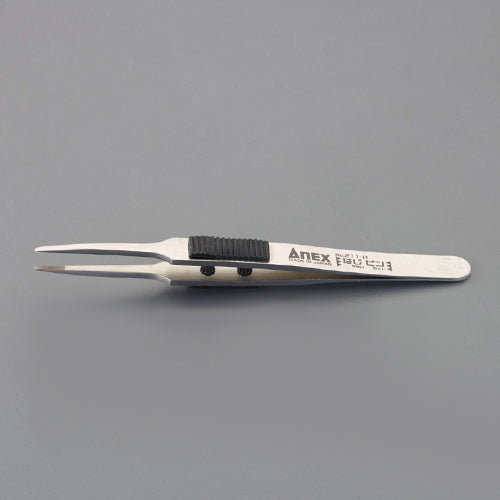 アネックスツール(Anex) 1.7x120mm ピンセット(直/先端レーザー加工) 211-H