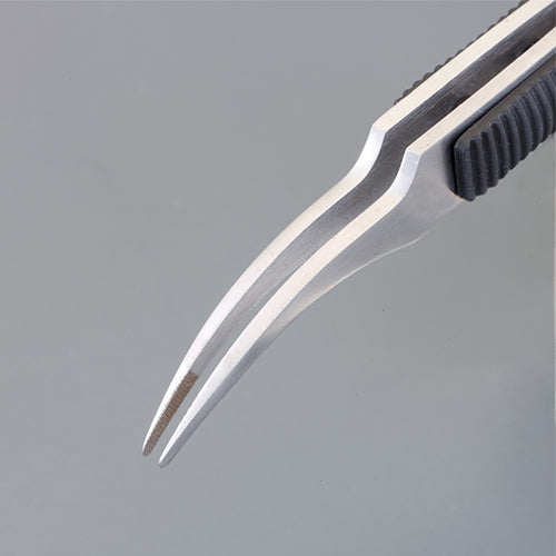アネックスツール(Anex) 1.5x120mm ピンセット(曲/先端レーザー加工) 217-H
