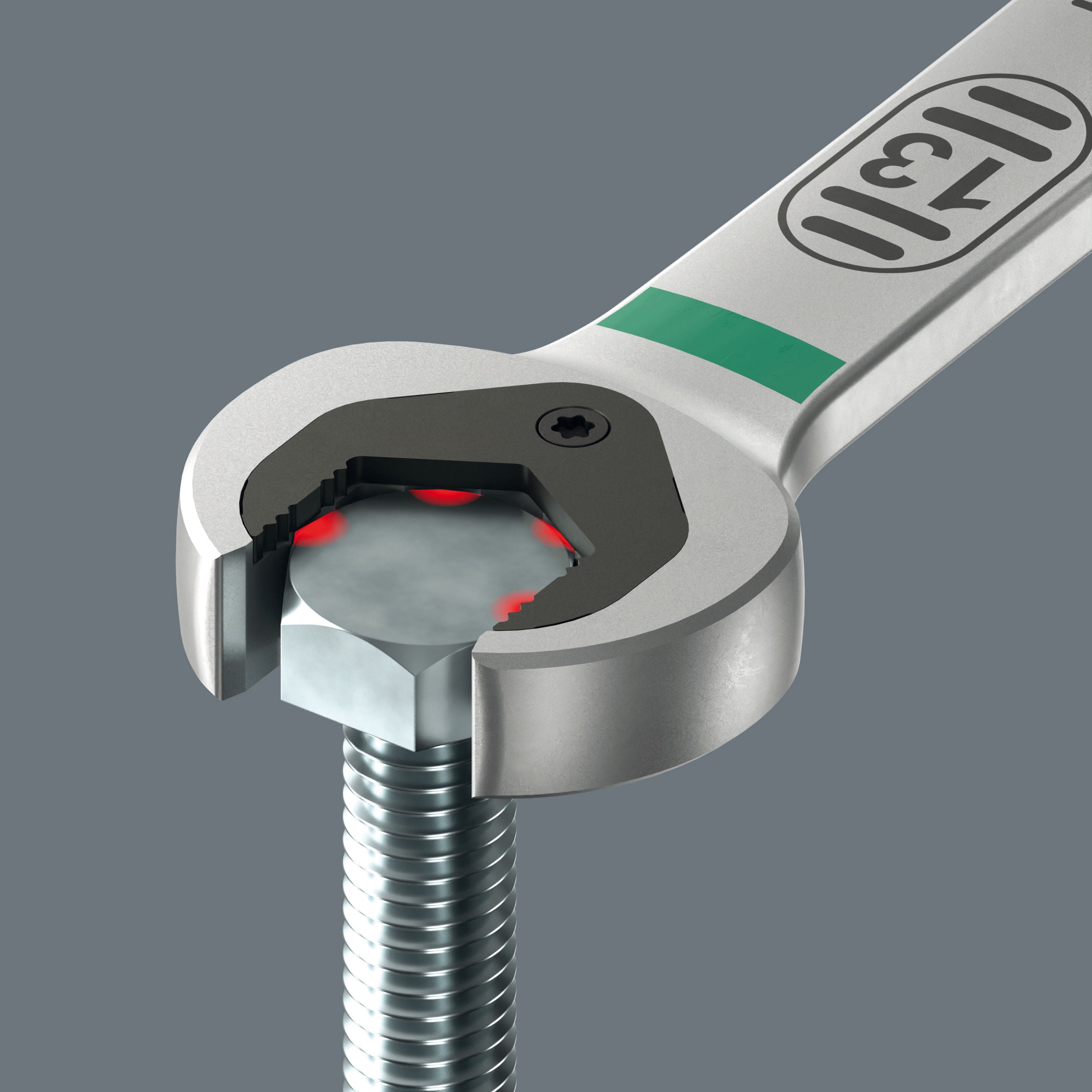 WERA 13mm ロングコンビネーションレンチ(ラチェット式) 020352