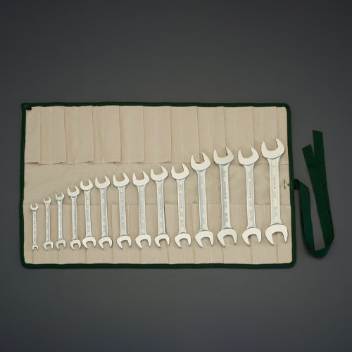 京都機械工具(KTC) 14本組/1/4"- 1" 両口スパナ ※ESCOオリジナルセット品