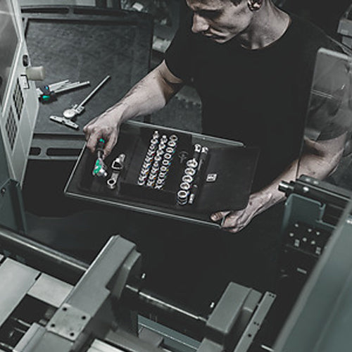 Wera 3/8"DR ソケットレンチセット(ZYKLOP) 003536