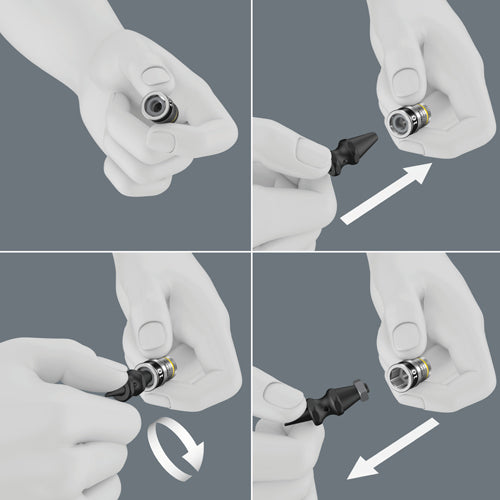 Wera 3/8"DR ソケットレンチセット(ZYKLOP) 003536