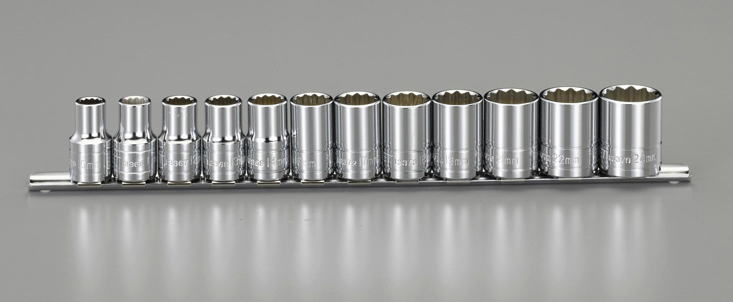 SIGNET(シグネット) 1/2"DR ソケットセット ※ESCOオリジナルセット品