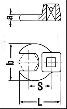 エスコ寸法図