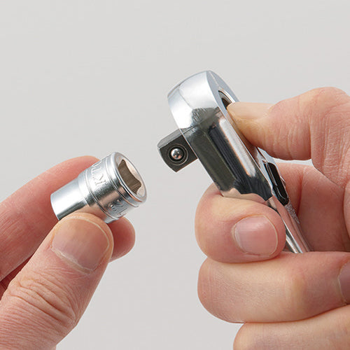 京都機械工具(KTC) 3/8"DRx180mm ラチェットハンドル(ロッキング) BR390