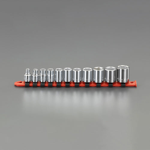ESCO(エスコ) 3/8"DR ソケットセット EA618WA-100