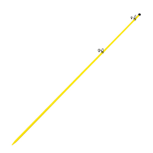 ESCO(エスコ) φ14.0x1500mm ロープスティック(イエロー/10本 EA628ZK-6