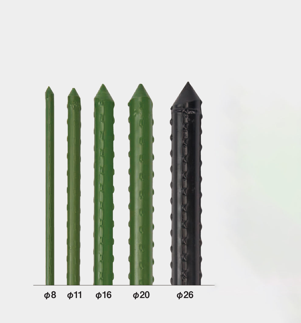 ESCO(エスコ) φ26x4000mm 超ロング支柱(イボ付/10本) EA628ZZ-112