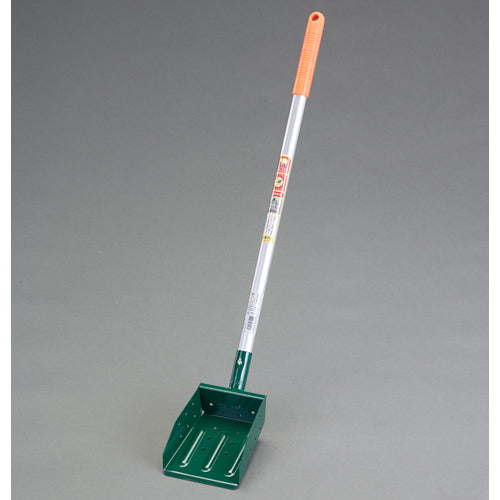 浅香工業 120x145mm/ 780mm 溝掃除スコップ(アルミ柄) 74414